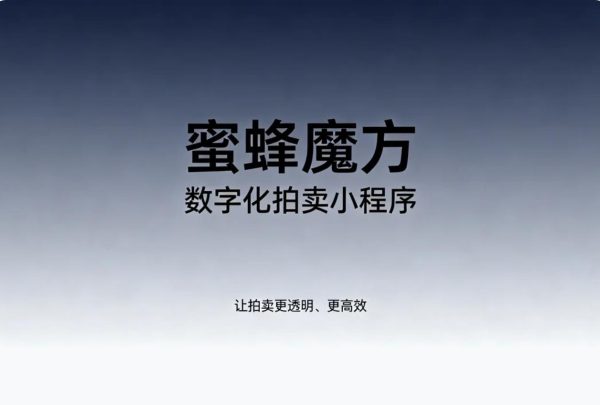蜜蜂魔方拍卖小程序13 蜜蜂魔方拍卖小程序13